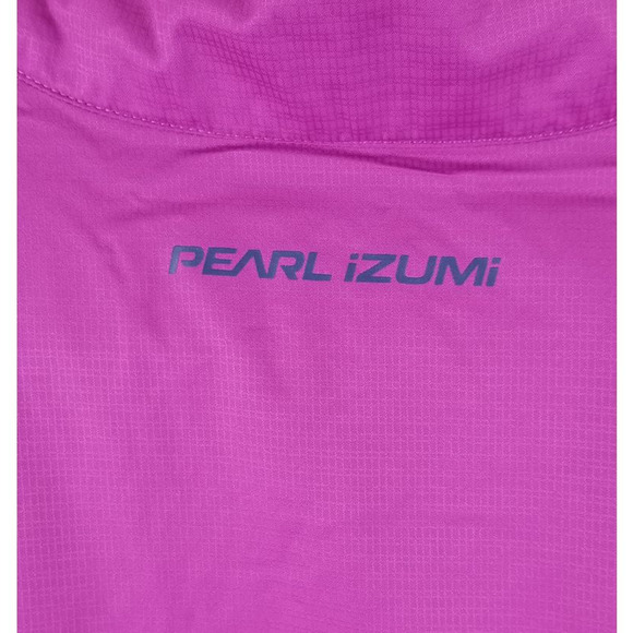 Pearl Izumi Cycling Biking Majenta Pink Full Zip Pocket Women's Jacket L - Picture 5 of 7